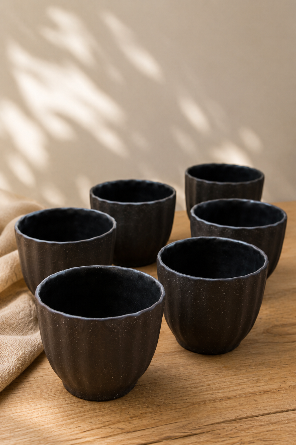 Obsidian Tea Cup