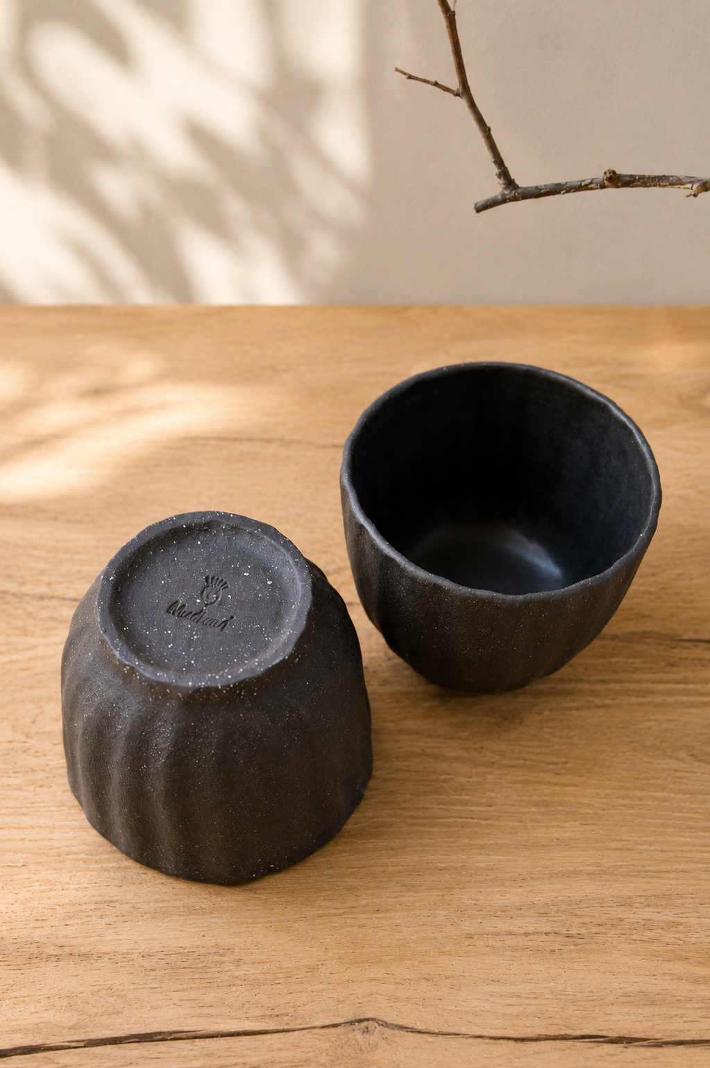 Obsidian Tea Cup
