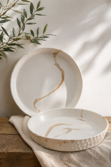 Maple Drip Pasta Plate