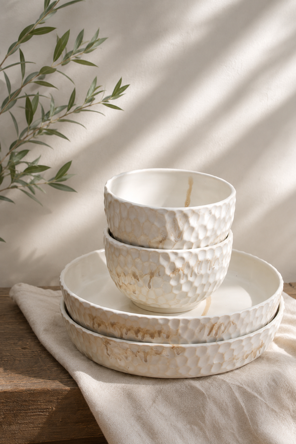 Maple Drip Pasta Plate