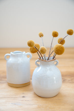 Little bud vase - with handles