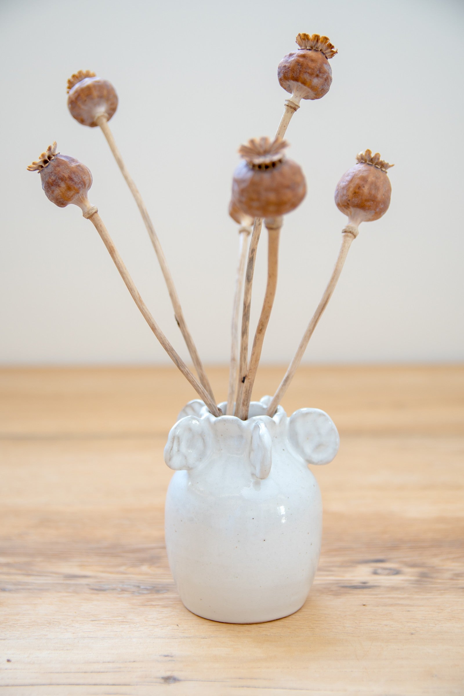 Little bud vase - with handles