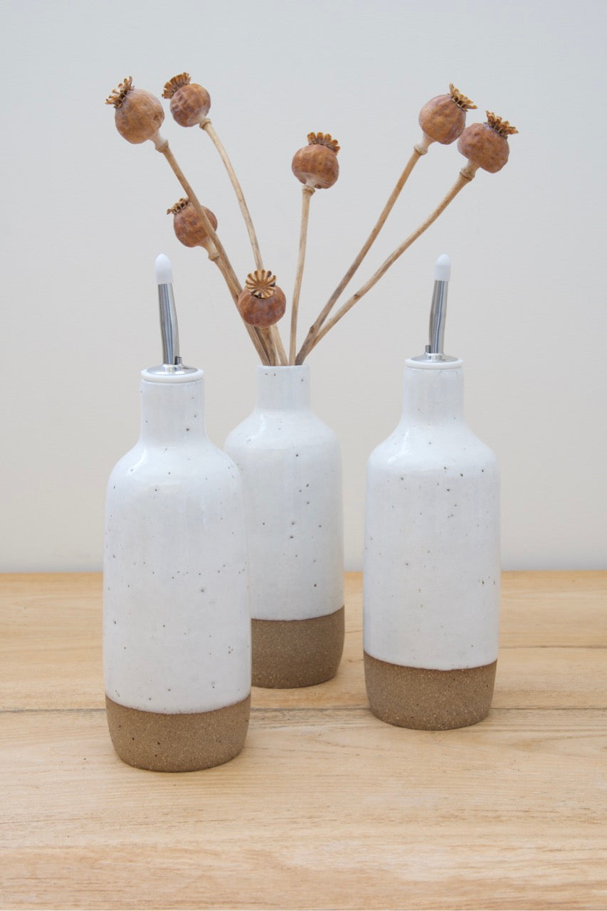 Rustic Pourer for oil/vinegar