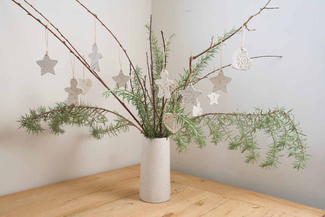 Christmas tree ornaments x3 - SALE