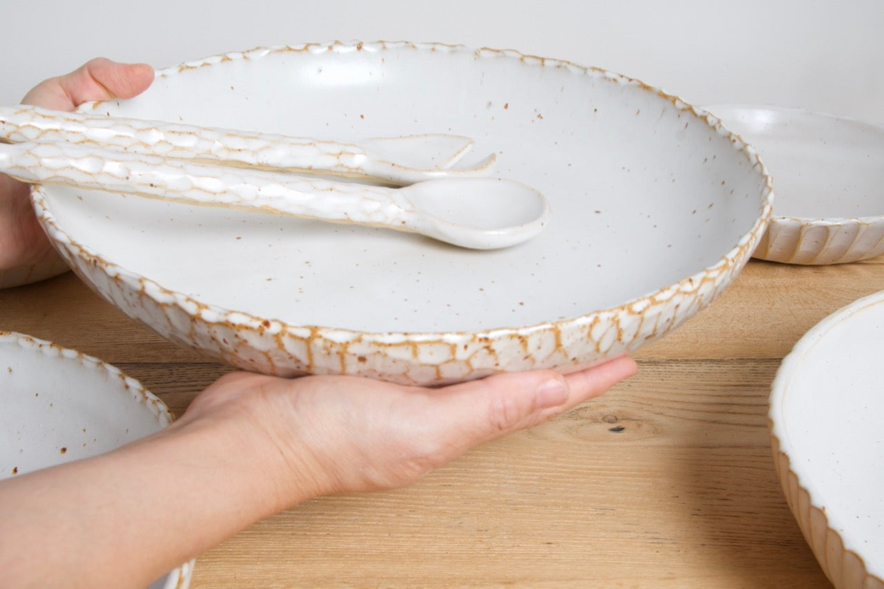 Chiseled Salad bowl