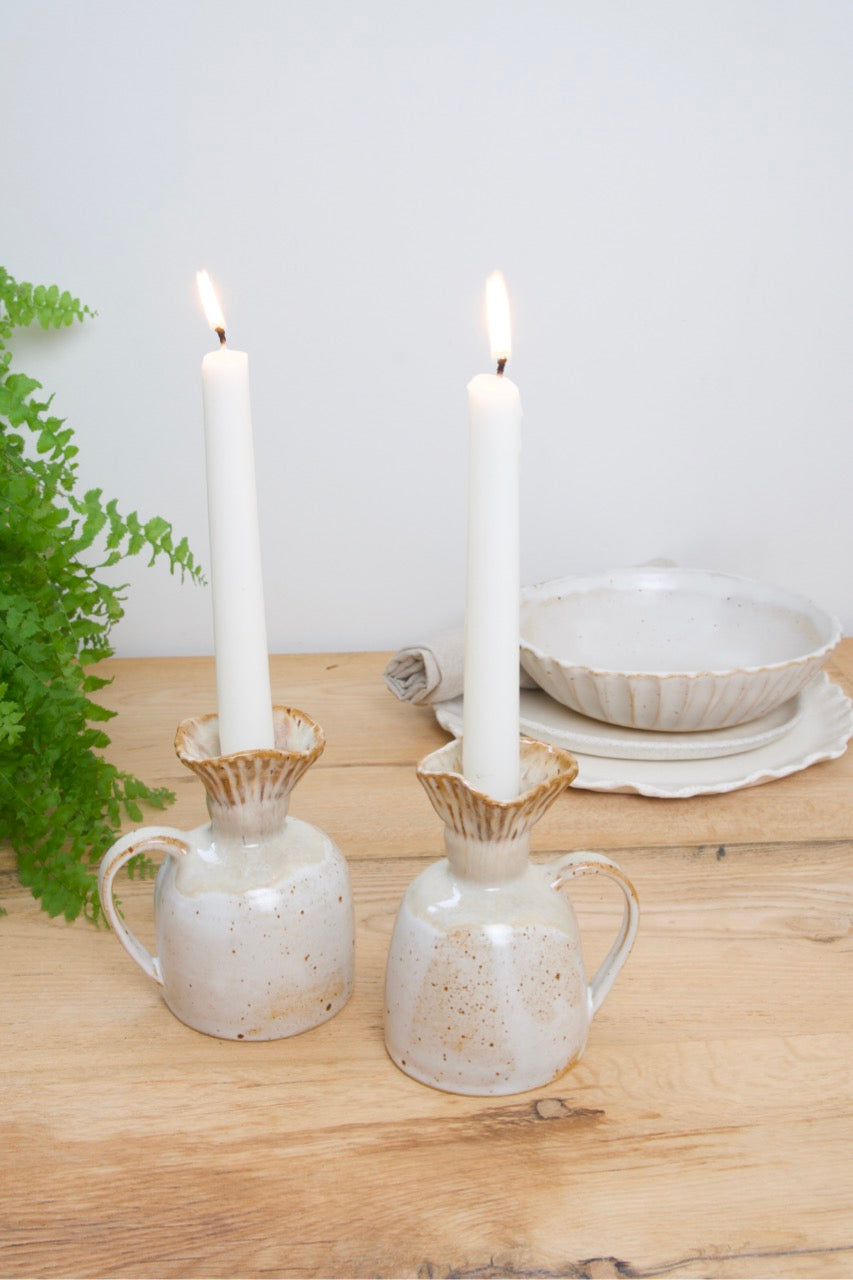 Agni Candle holder with handle