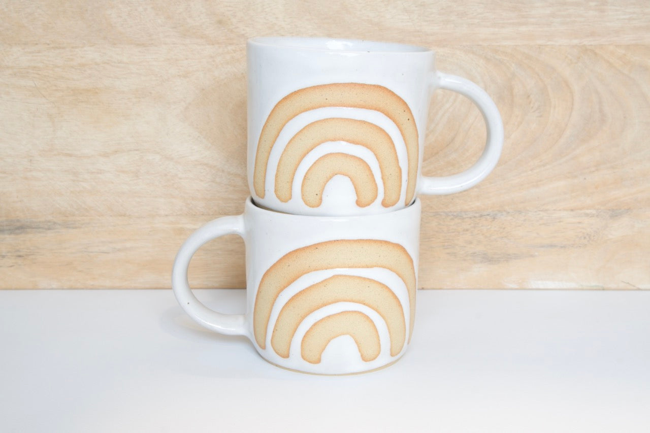Somewhere over the rainbow mug