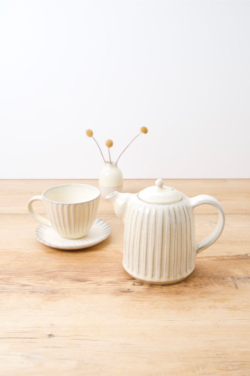 Carved Teapot