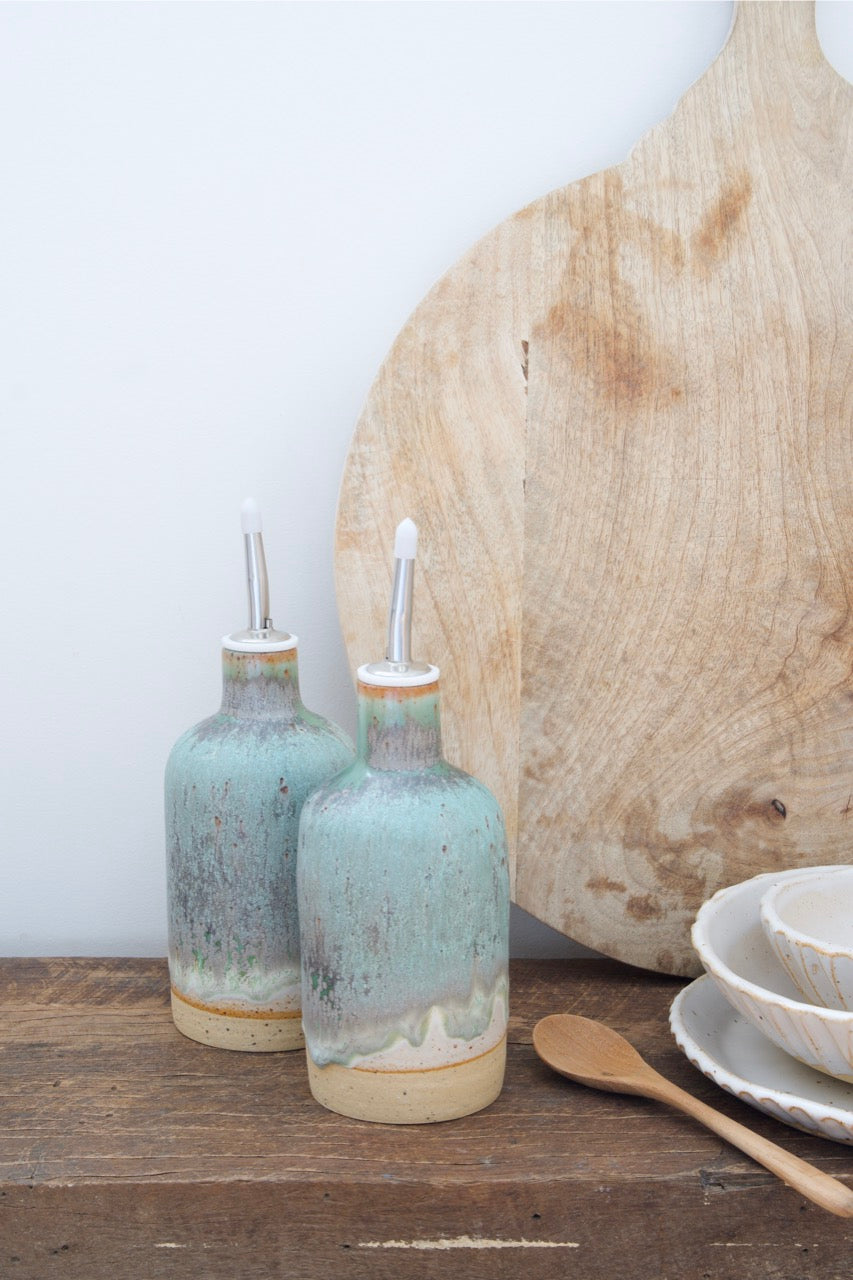 Green Lava Oil/Vinegar Pourer