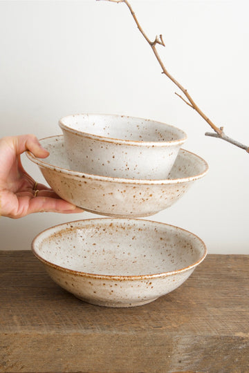 Flared Rim Pasta Bowl