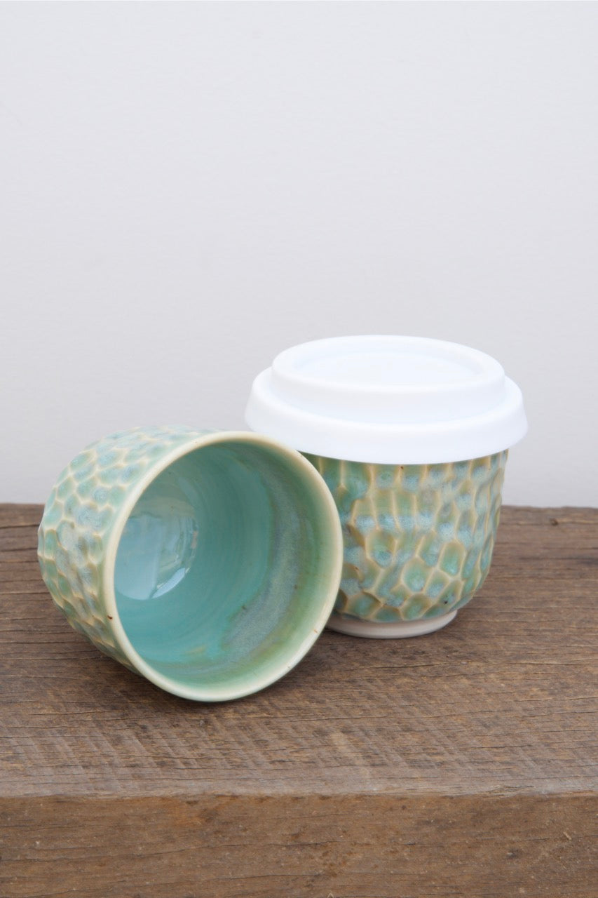 4oz Turquoise Tides Go cup
