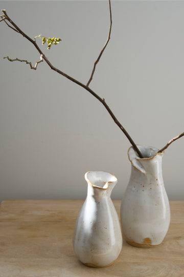 Wavecrest vase, set of 2 - SALE