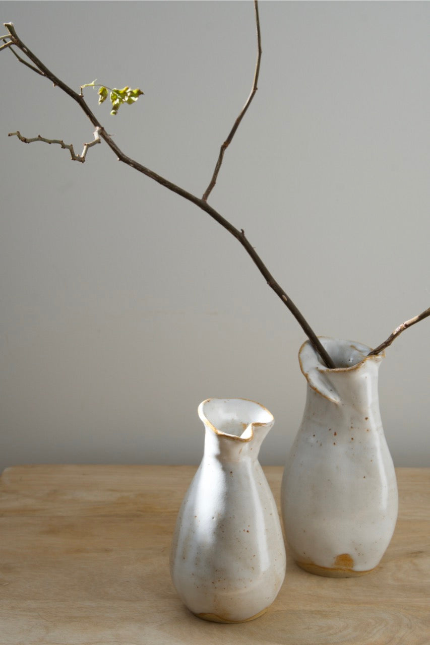 Wavecrest vase, set of 2 - SALE