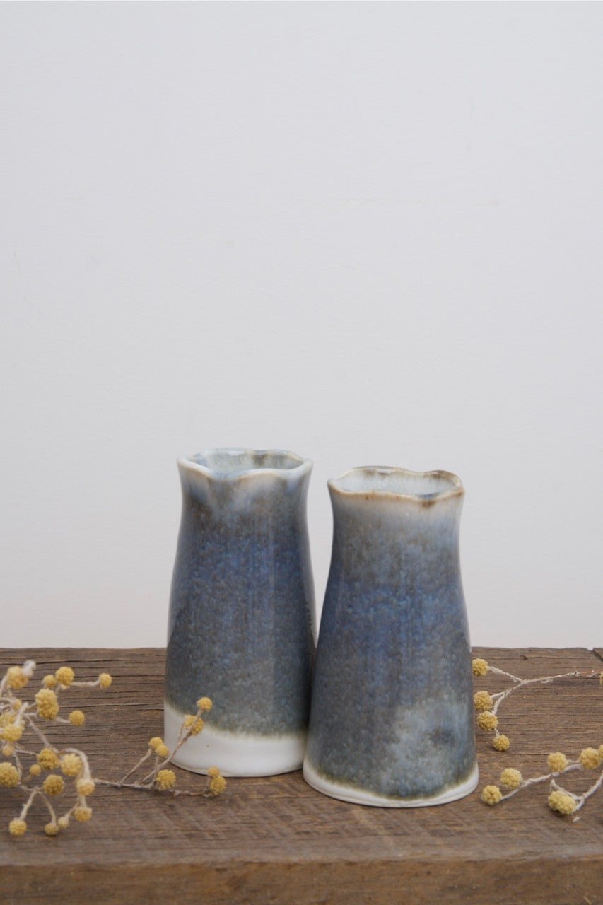 Storm cloud bud vase