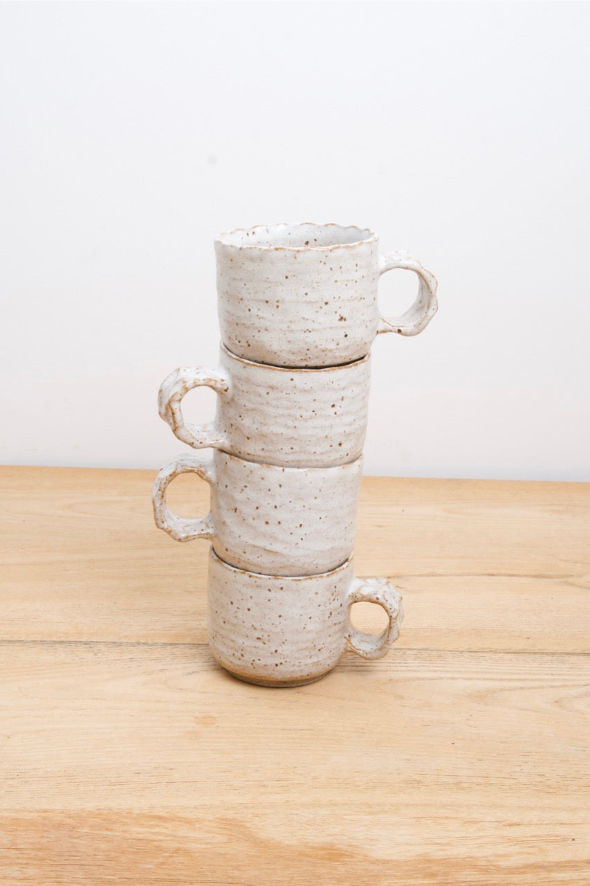 Rustic dinosaur mug