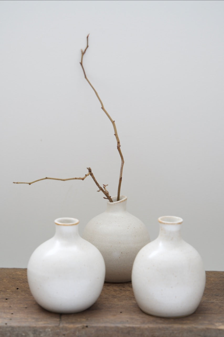 Ivory bud vase