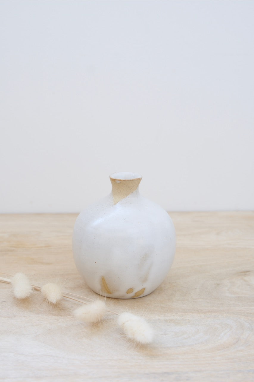 Ivory bud vase