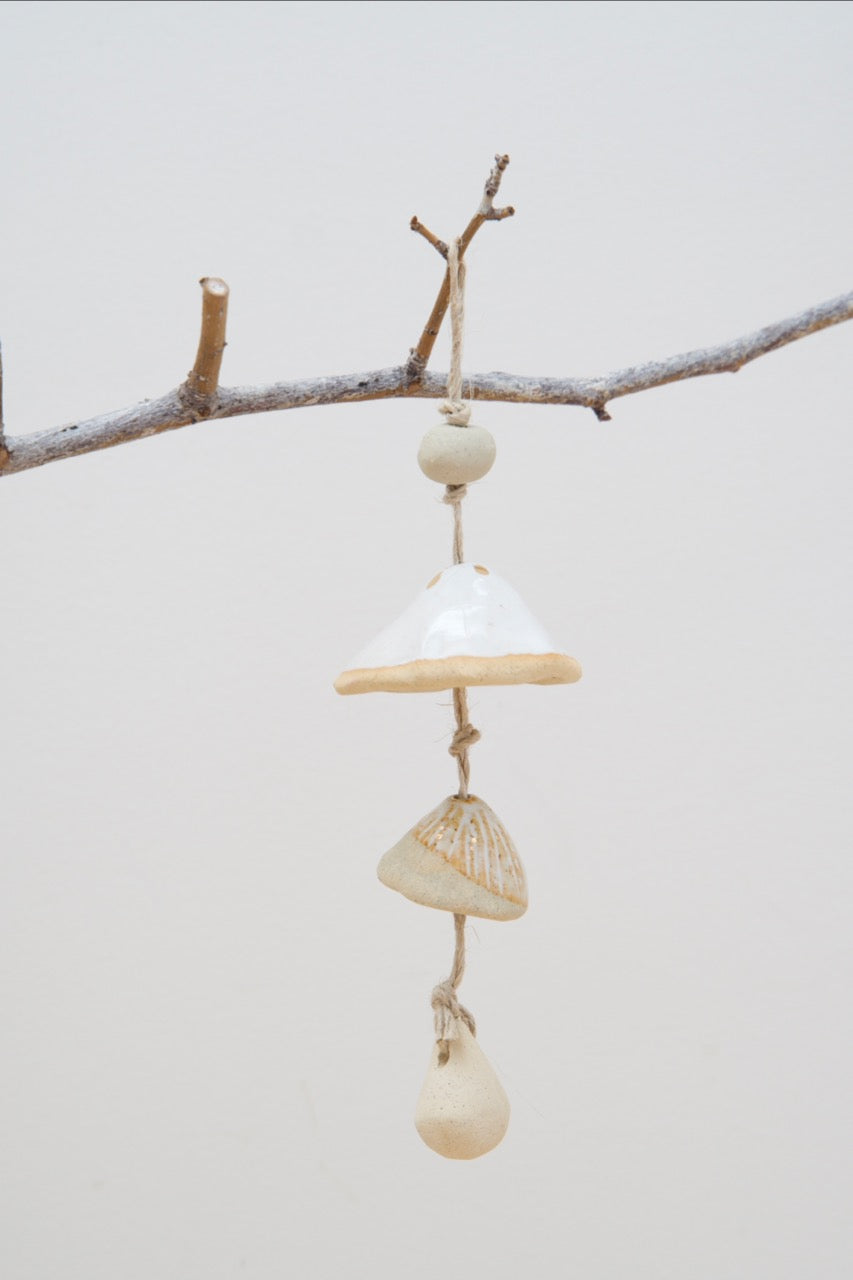 Layered tree bells - a hanging ornament for your Christmas tree or home