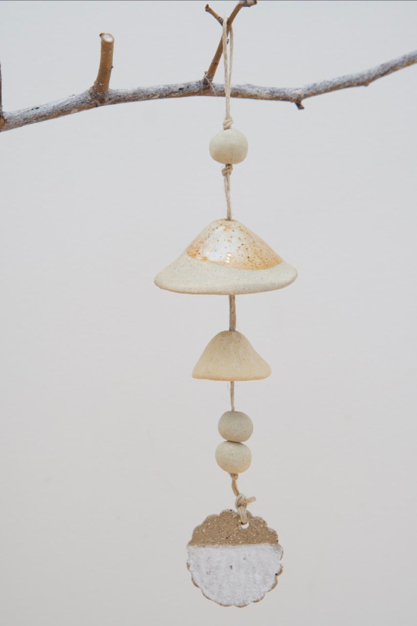 Layered tree bells - a hanging ornament for your Christmas tree or home