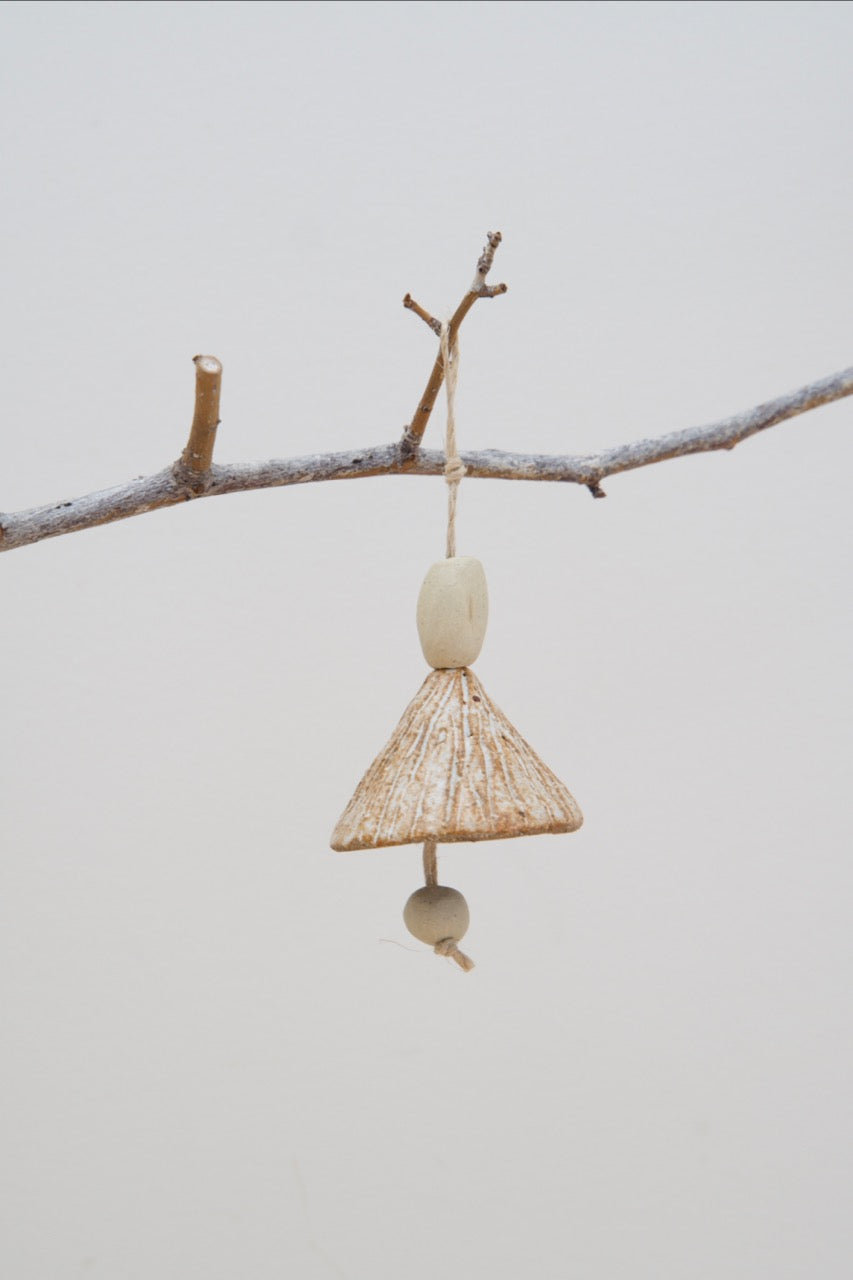 Layered tree bells - a hanging ornament for your Christmas tree or home