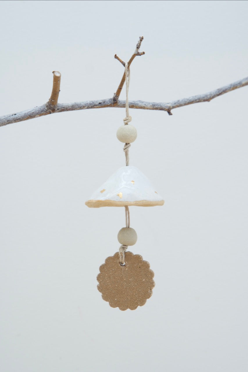 Layered tree bells - a hanging ornament for your Christmas tree or home
