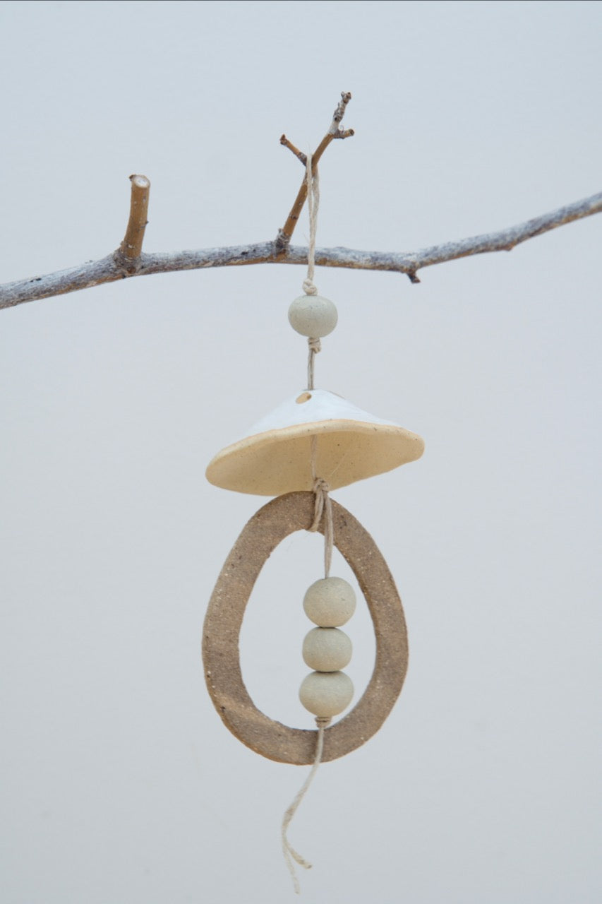 Layered tree bells - a hanging ornament for your Christmas tree or home