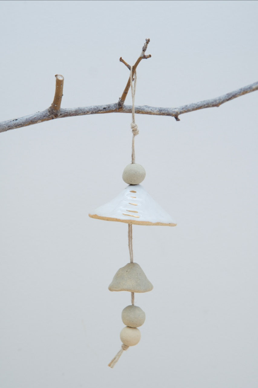 Layered tree bells - a hanging ornament for your Christmas tree or home