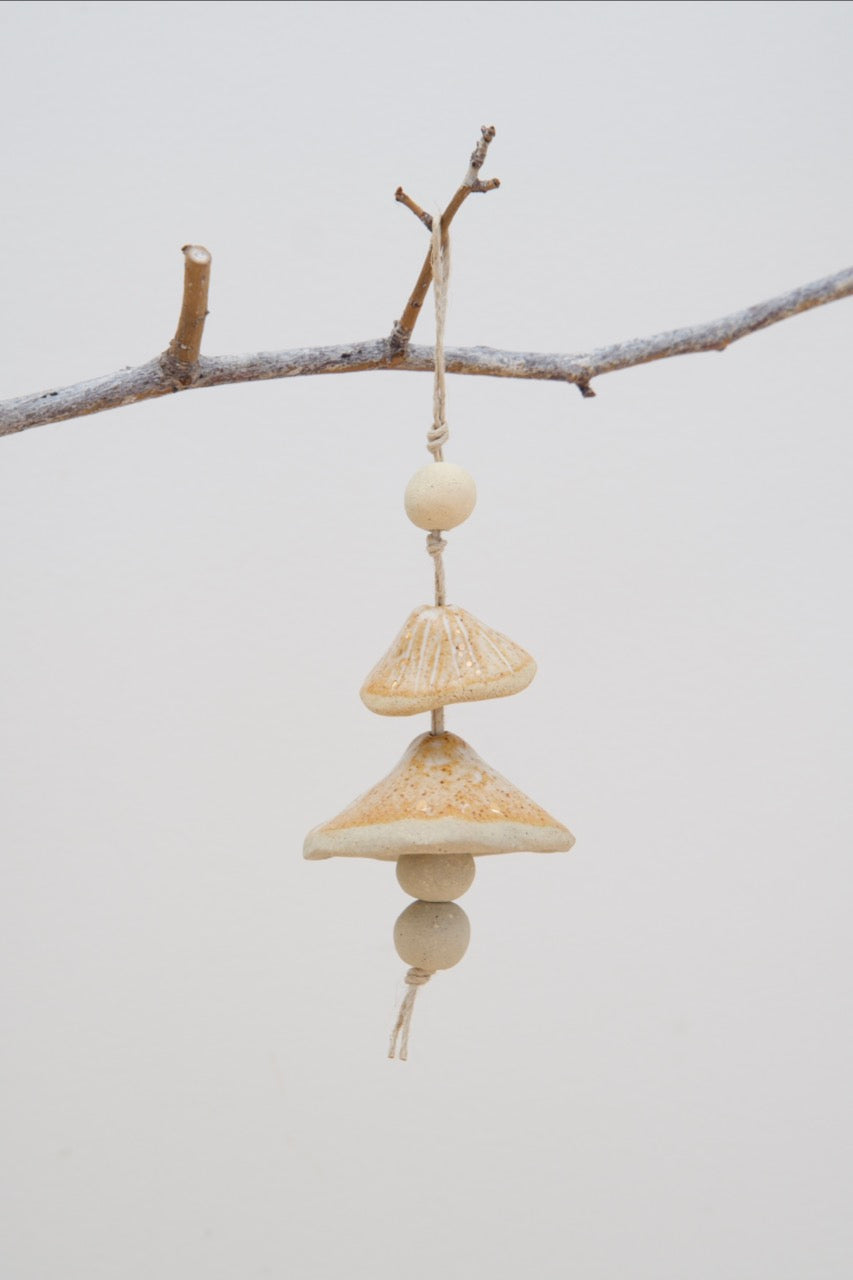 Layered tree bells - a hanging ornament for your Christmas tree or home