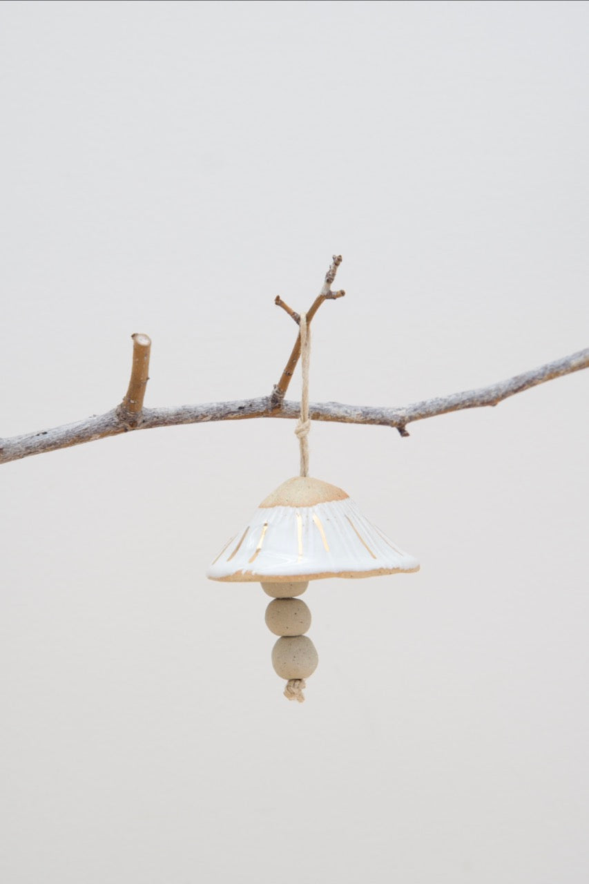 Layered tree bells - a hanging ornament for your Christmas tree or home
