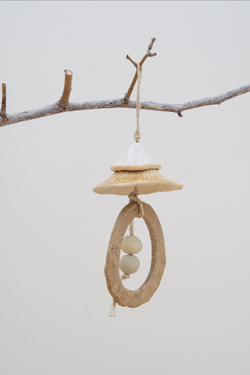 Layered tree bells - a hanging ornament for your Christmas tree or home