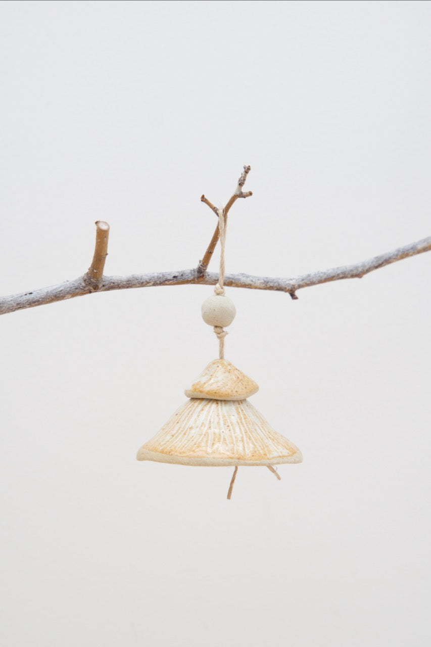 Layered tree bells - a hanging ornament for your Christmas tree or home