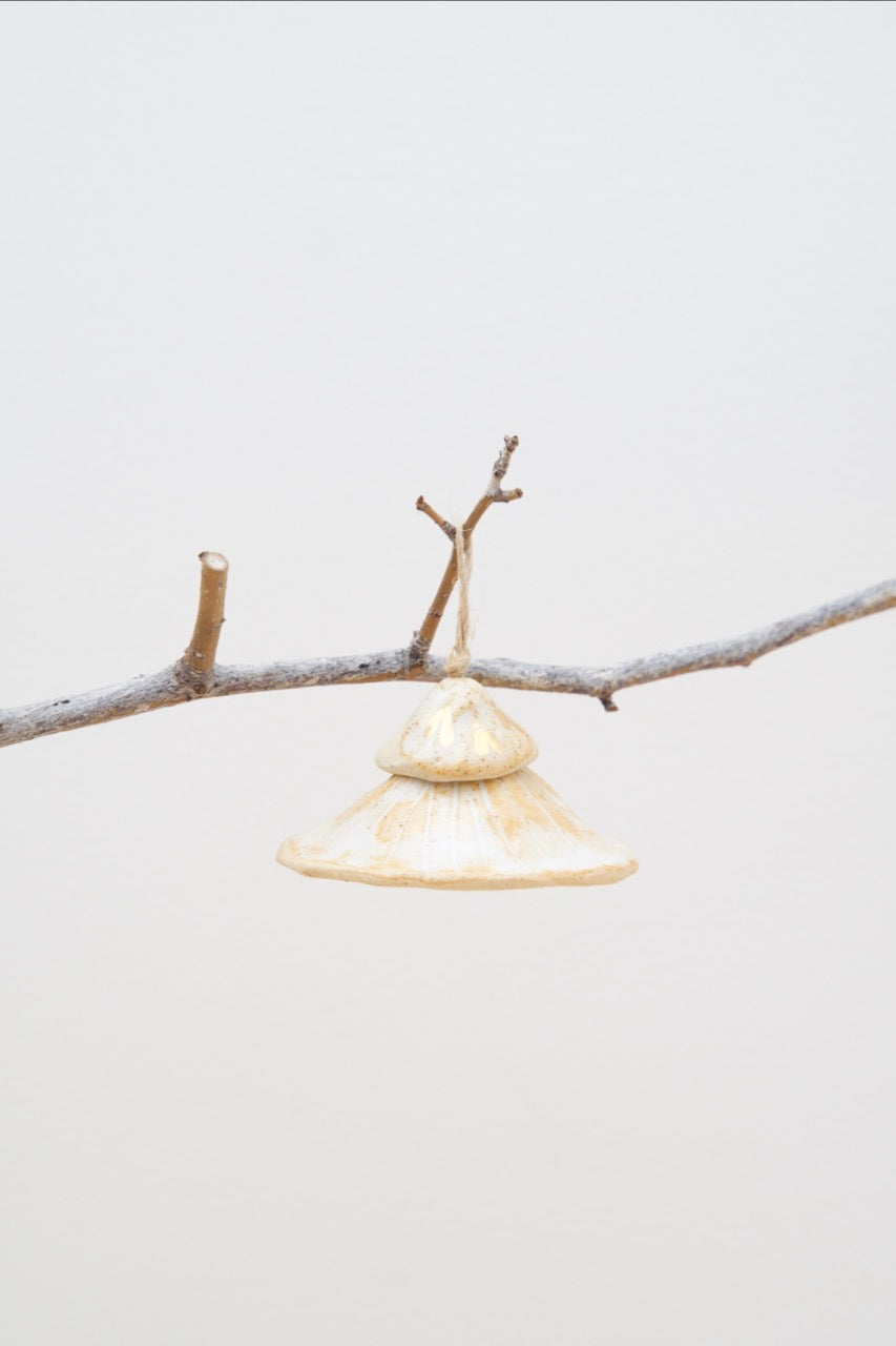 Layered tree bells - a hanging ornament for your Christmas tree or home
