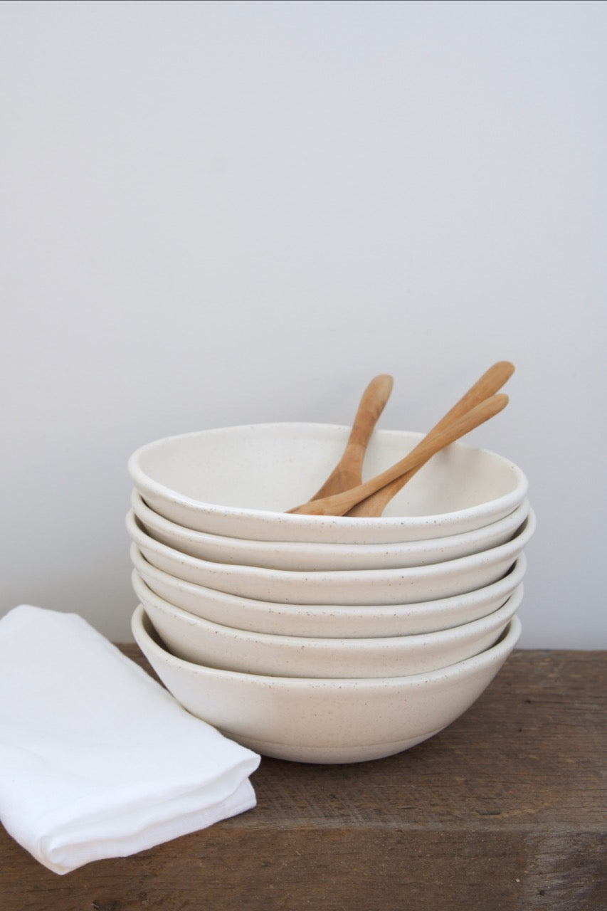 Vanilla cream pasta bowl