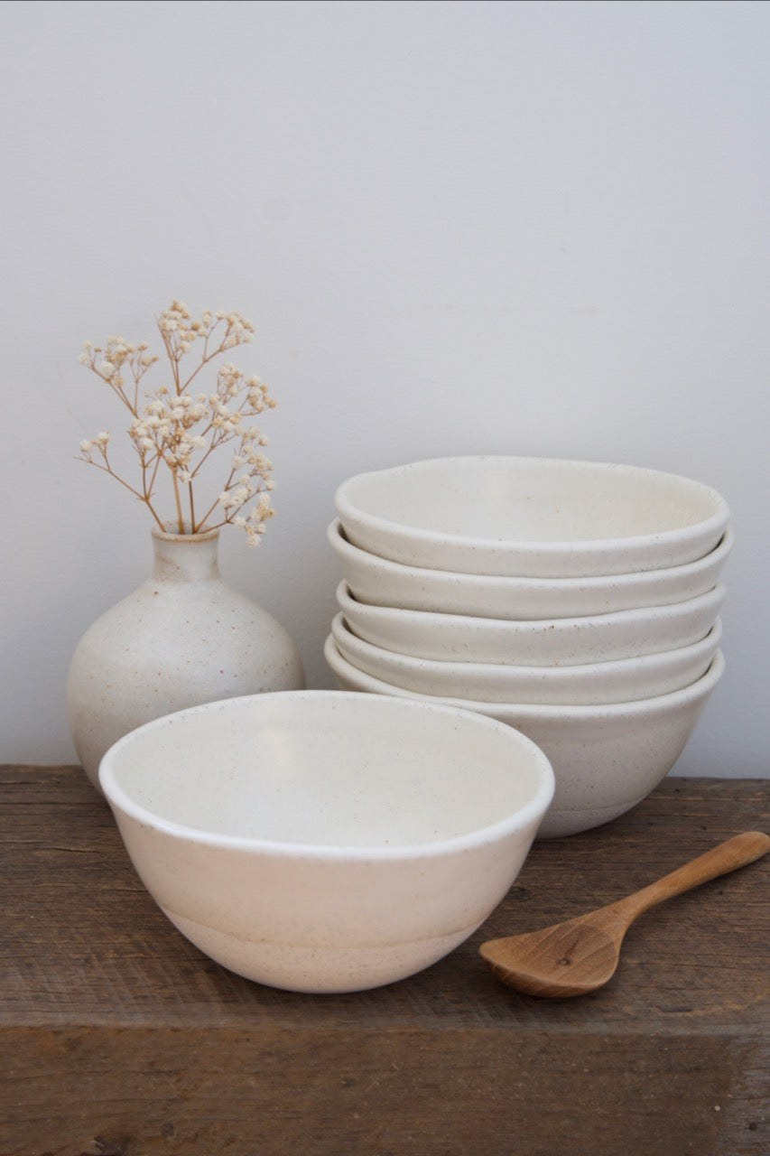 Vanilla cream small bowl
