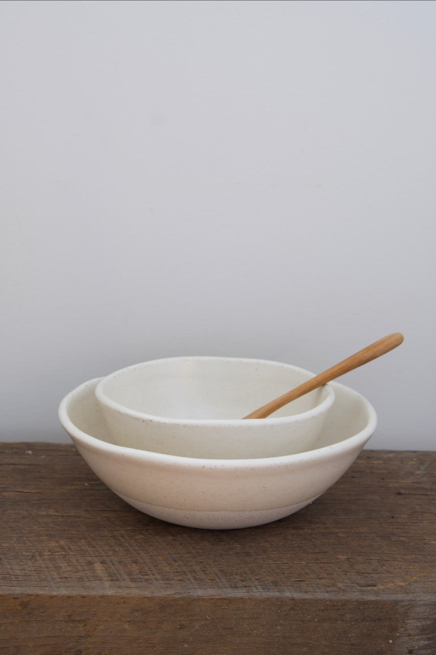 Vanilla cream pasta bowl