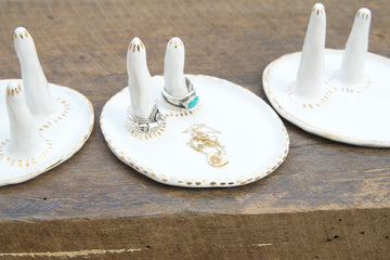 Golden grace ring holder - SALE