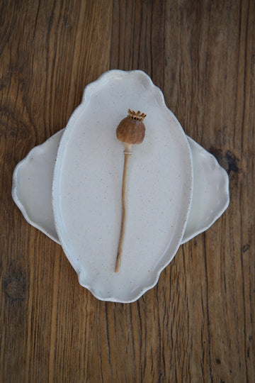 Coastal Grace platter - small oval