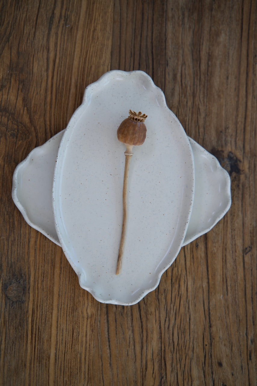 Coastal Grace platter - small oval
