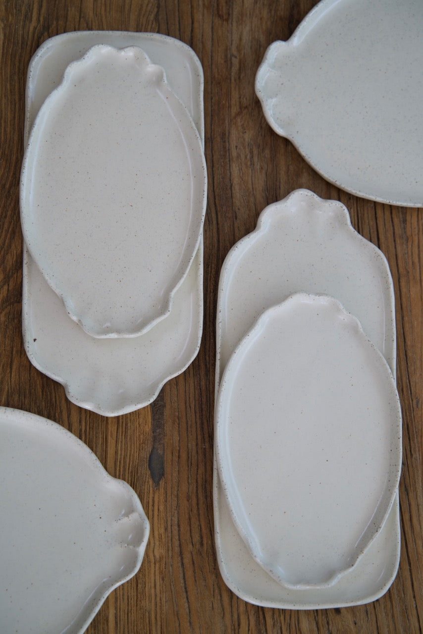 Coastal Grace platter - skinny rectangular
