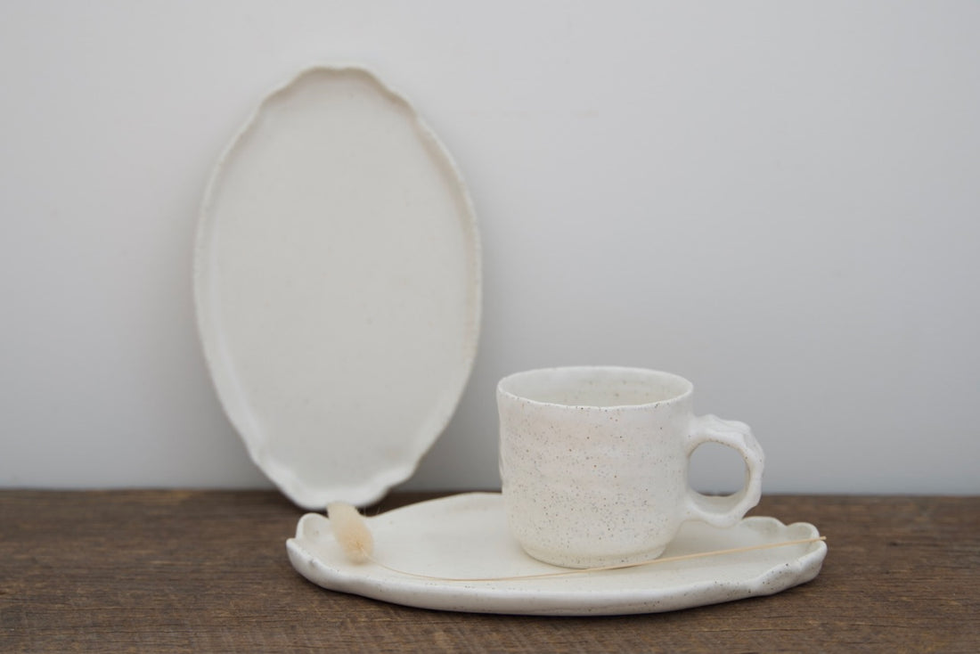 Coastal Grace platter - small oval