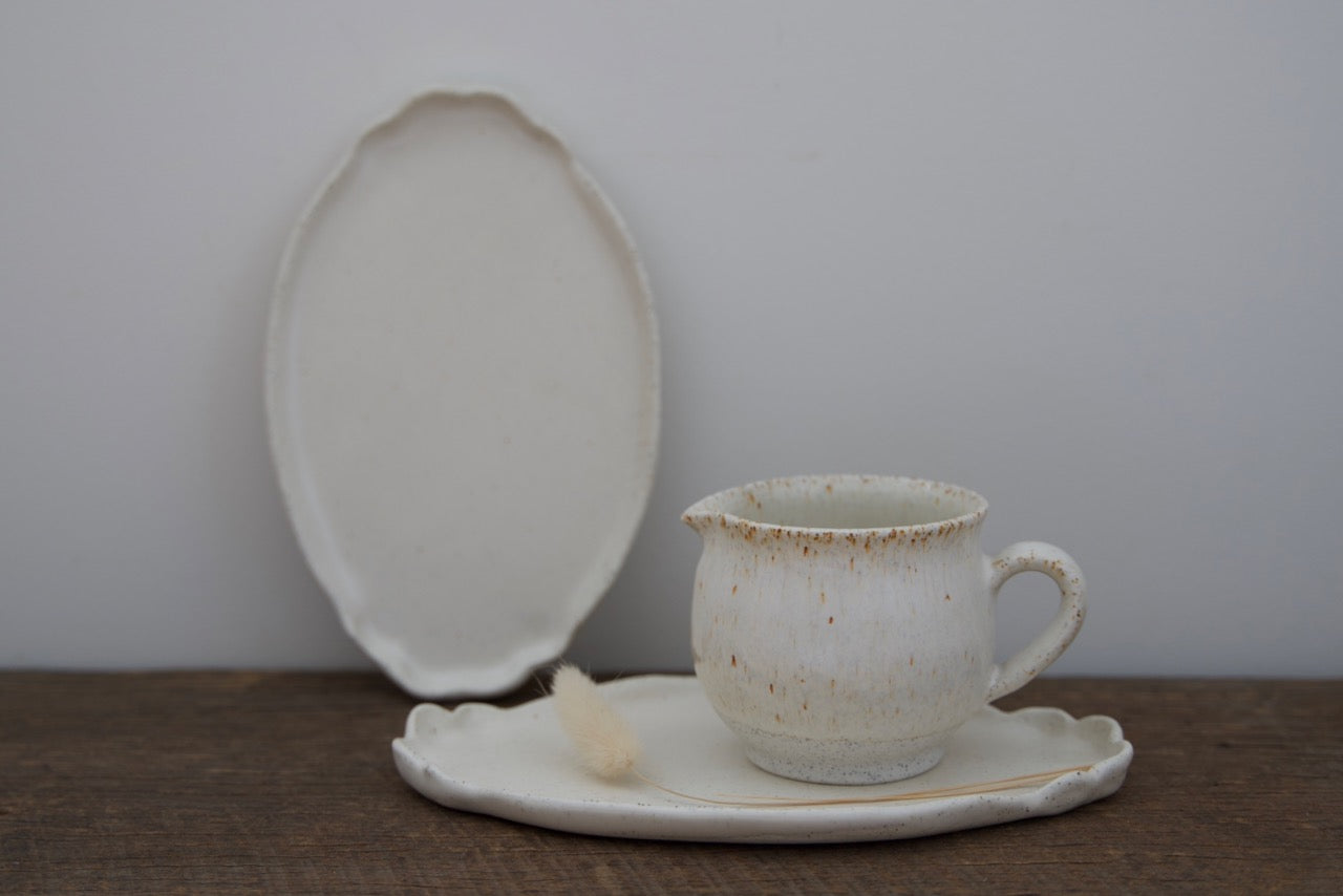Coastal Grace platter - small oval