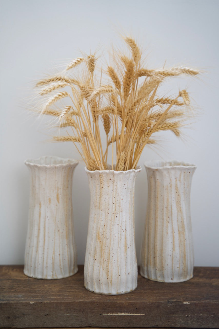Stonewhite Trace Vase - Large