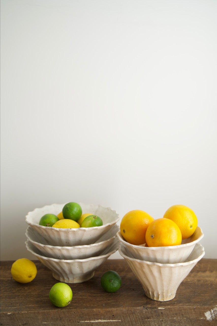 Stonewhite Trace Bowl - Pasta bowl size