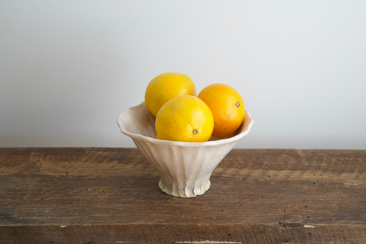 Stonewhite Trace Bowl - noodle bowl size