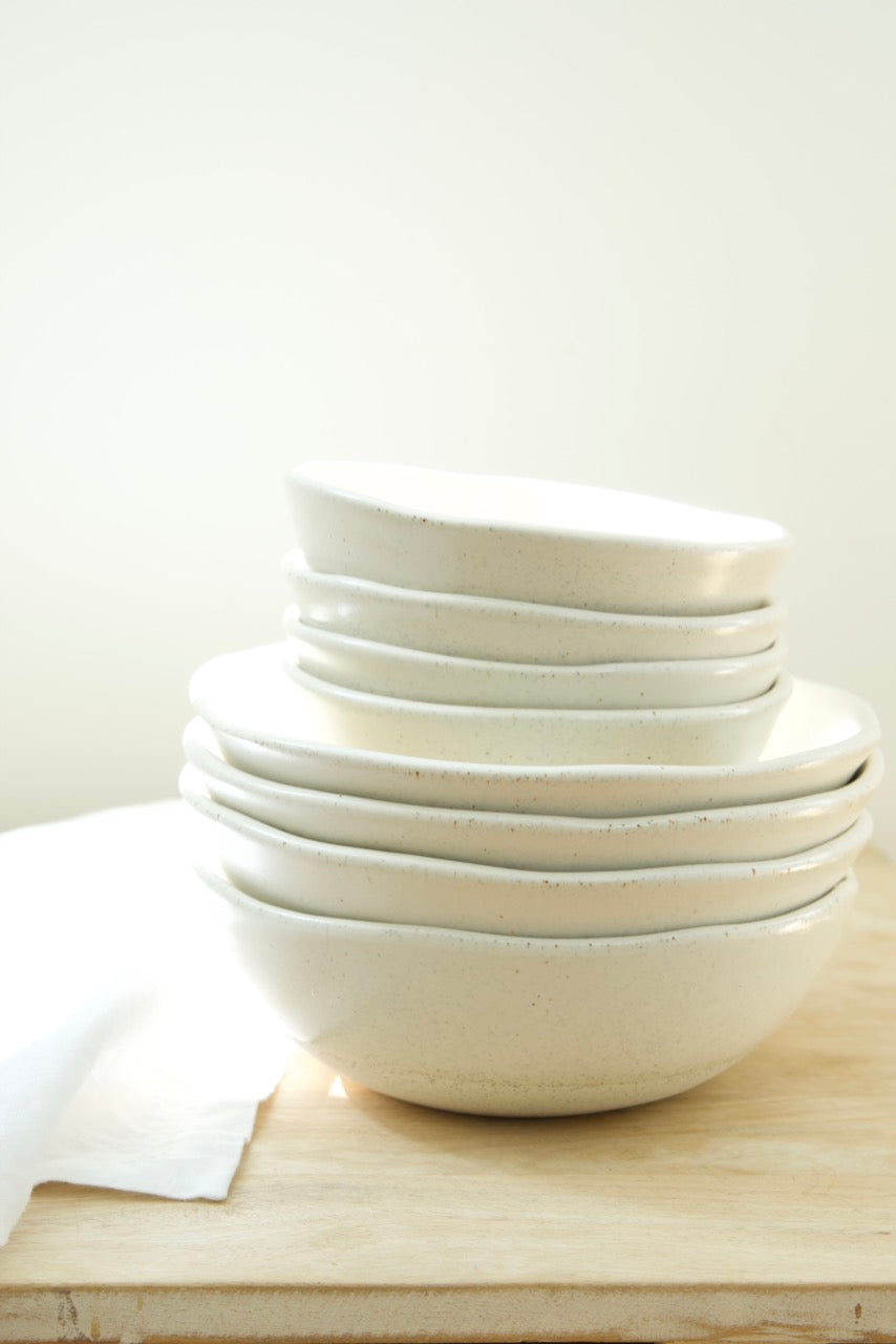Vanilla cream small bowl