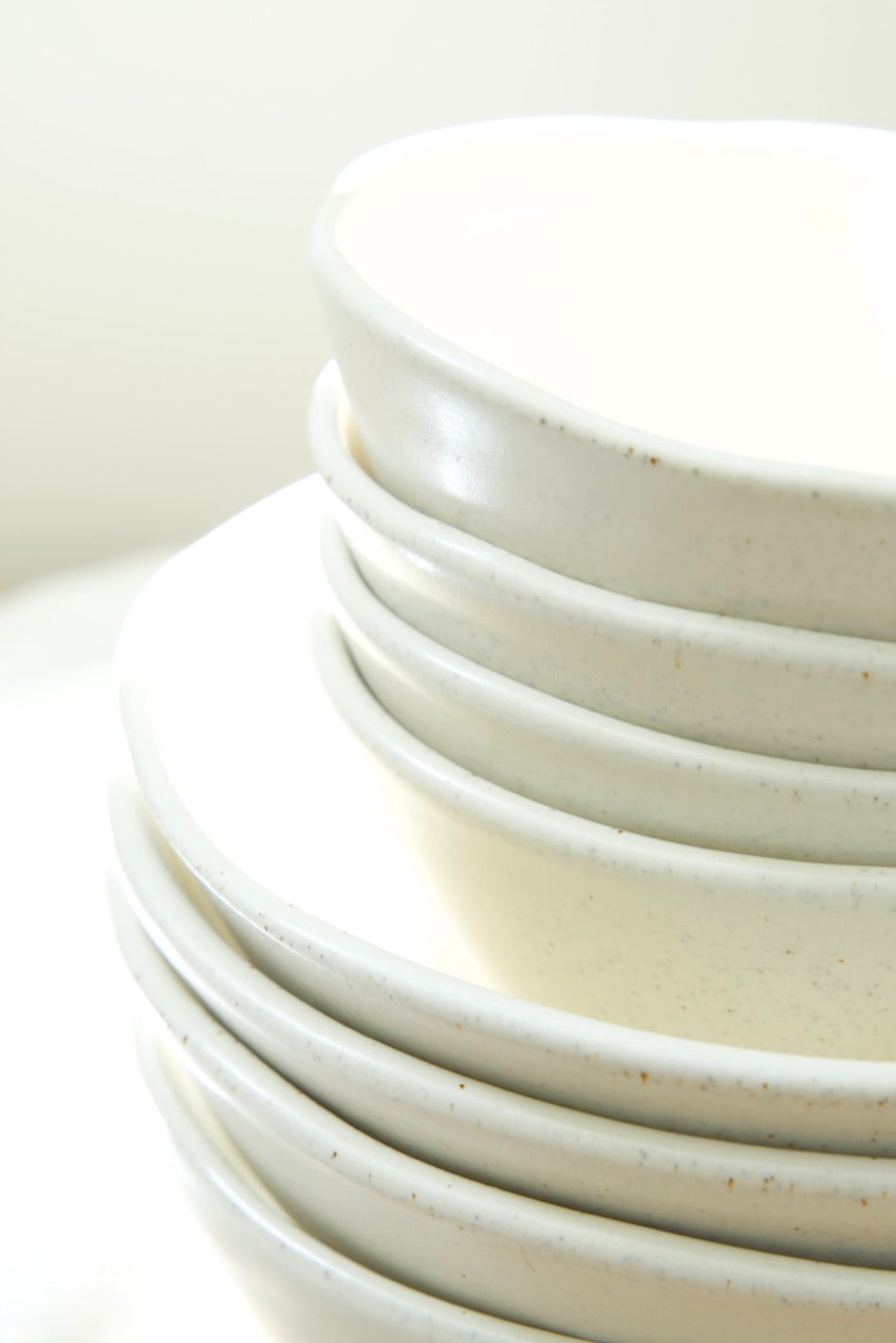 Vanilla cream pasta bowl
