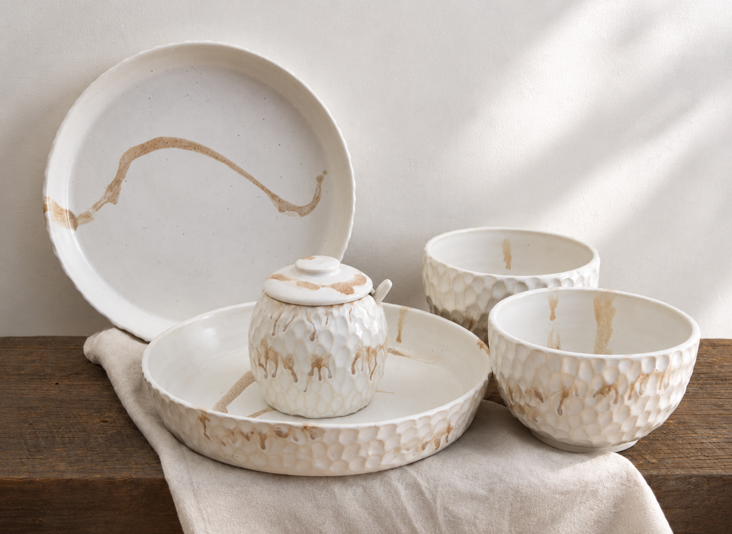 Maple Drip Pasta Plate
