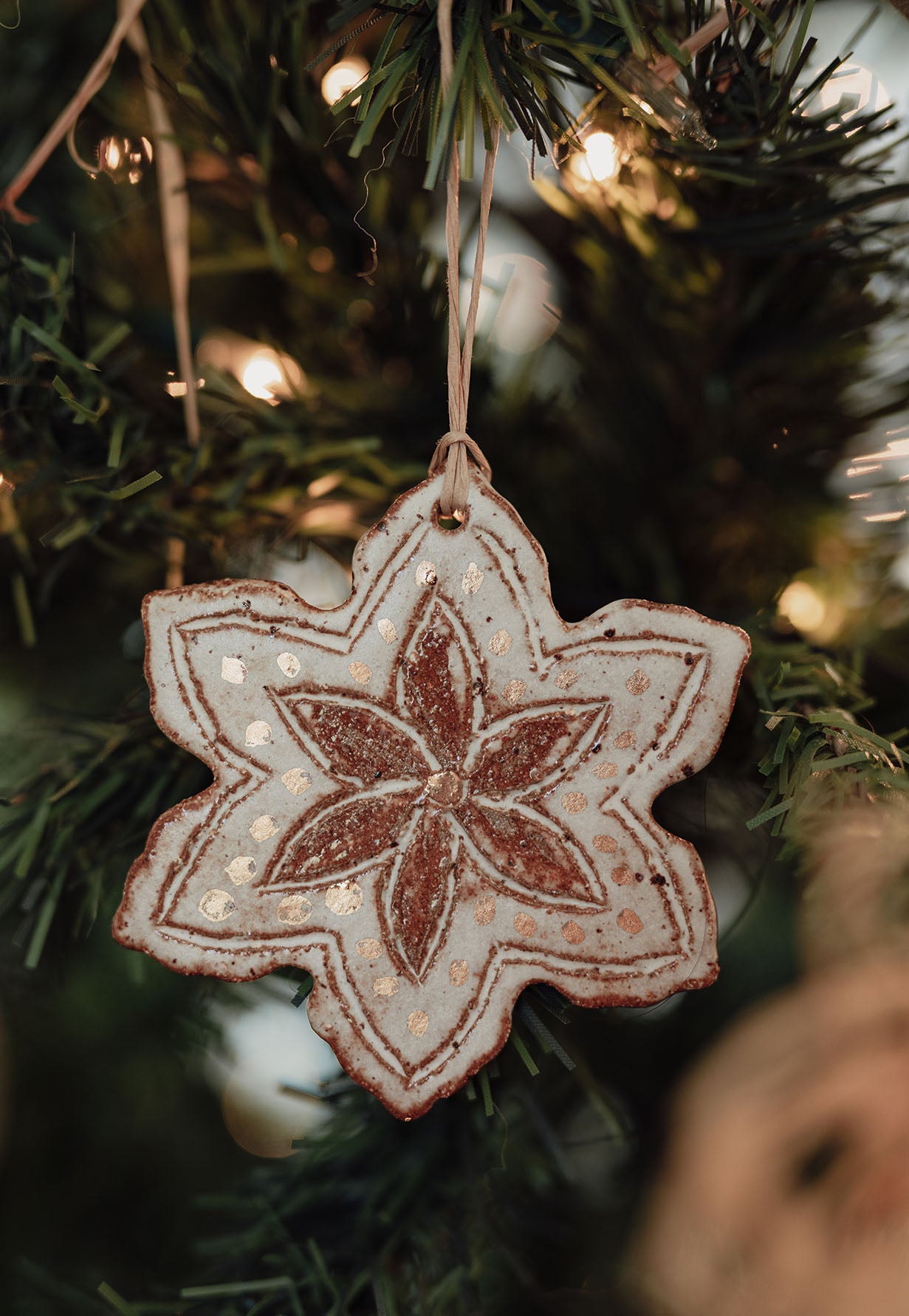 Christmas Flower tree ornaments - SALE