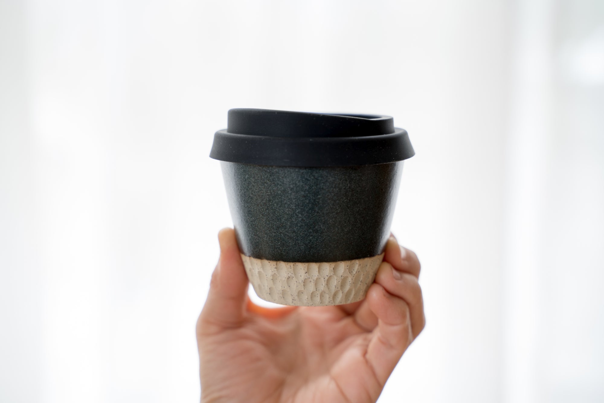 4oz Go Cup in natural honeycomb