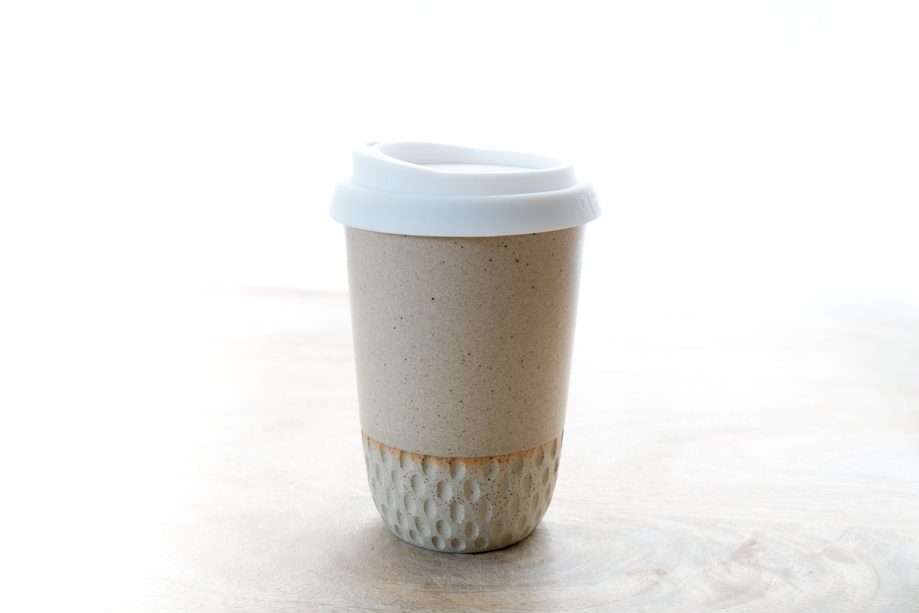 8oz Go cup in natural honeycomb